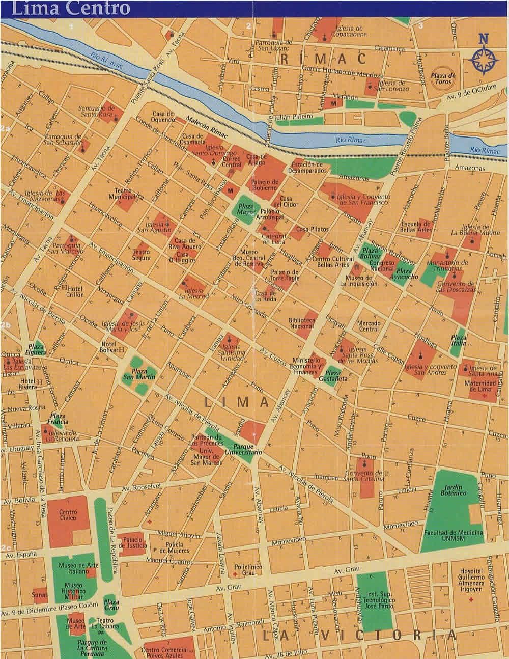 Lima-city-map
